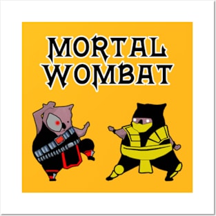 Mortal Wombat Posters and Art